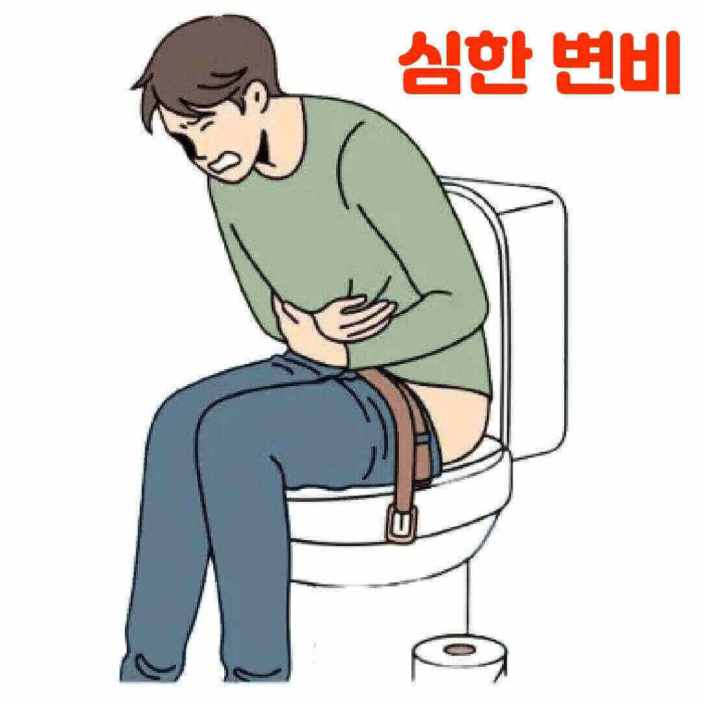 심한 변비 증상